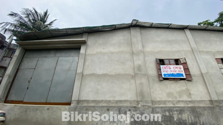 উত্তরার উত্তরখানে রেডি শেড ভাড়া হবে